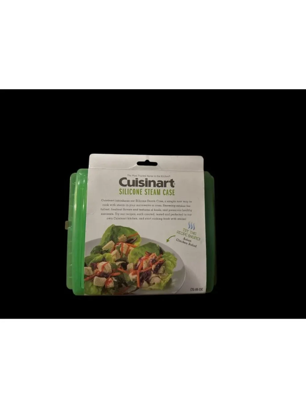 Cuisinart Silicone Steam Case Vegetable Food Steaming Oven Or Microwave NEW